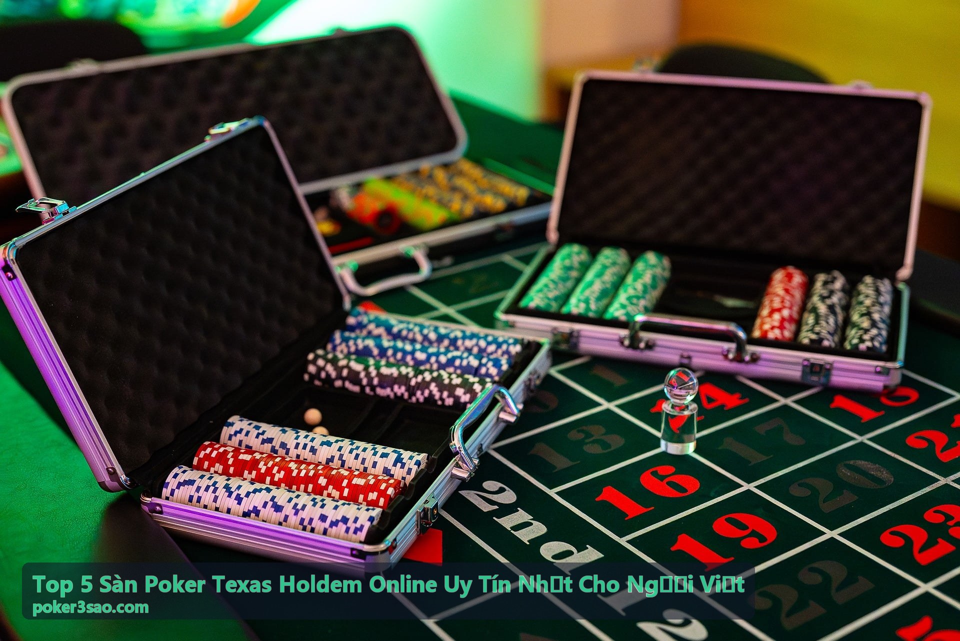 Bàn chơi Top 5 Sàn Poker Texas Holdem Online Uy Tín Nhất Cho Người Việt