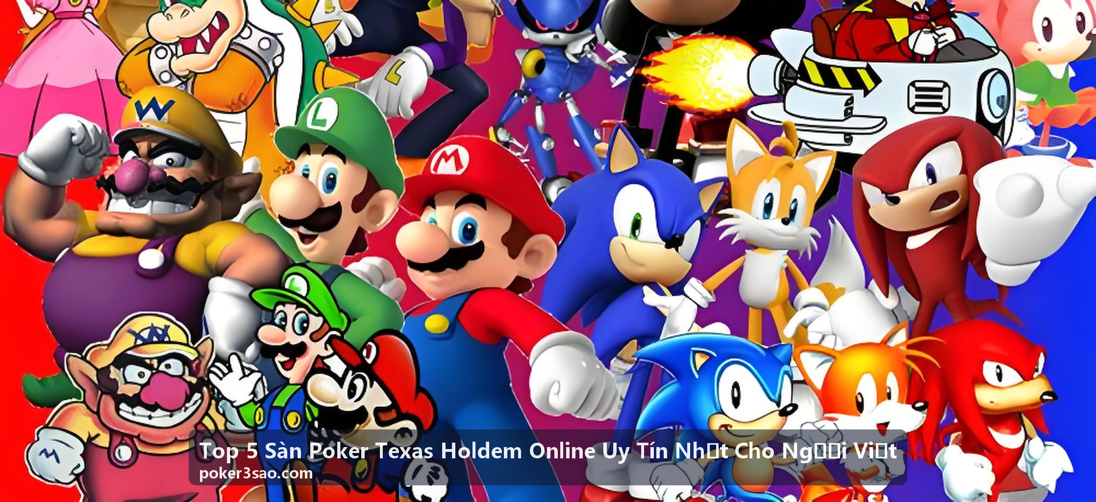 Phòng chơi Poker Texas Holdem online cho người Việt